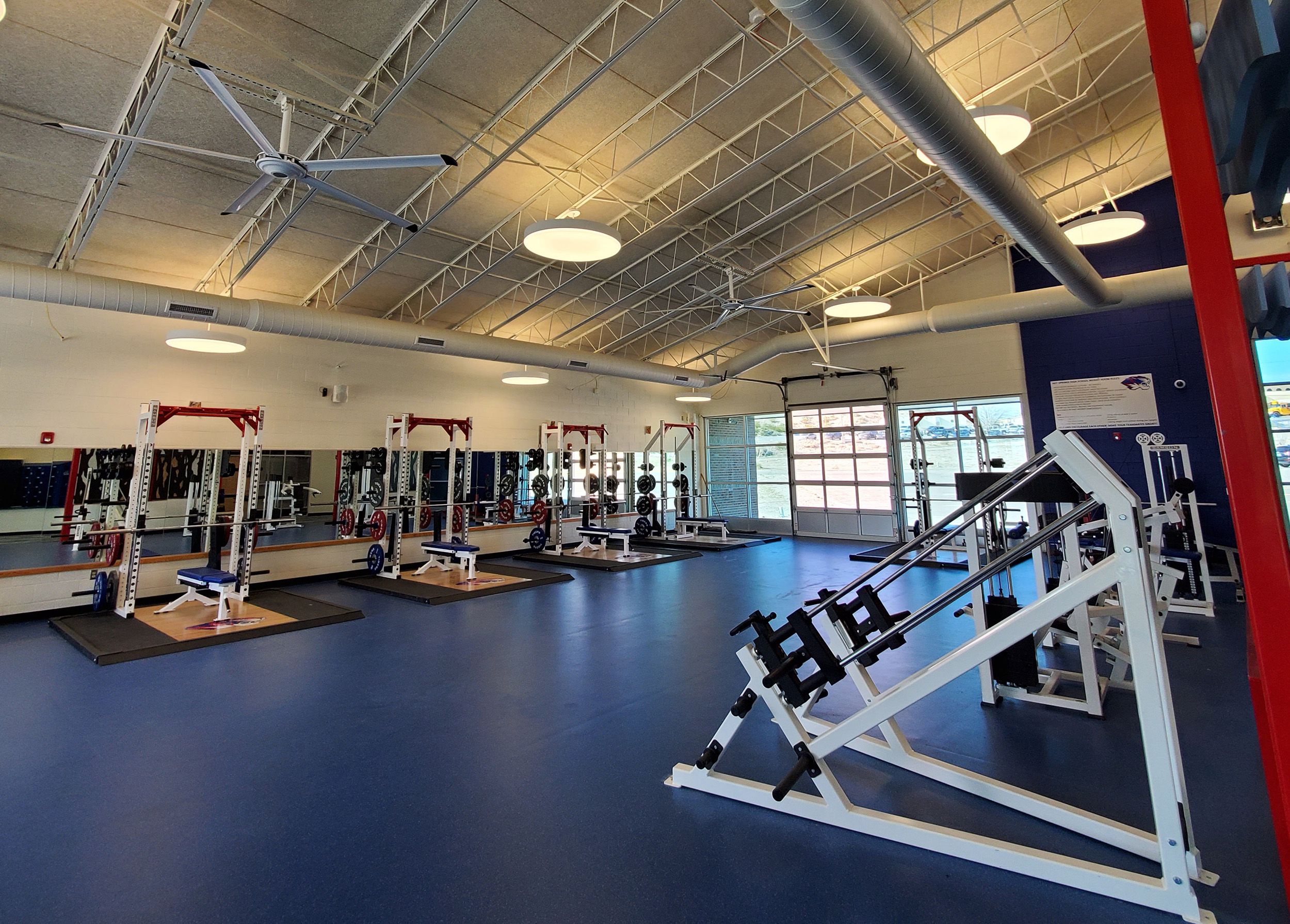 Wilson & Company reduced costs on the project while creating a unique space to promote physical fitness.