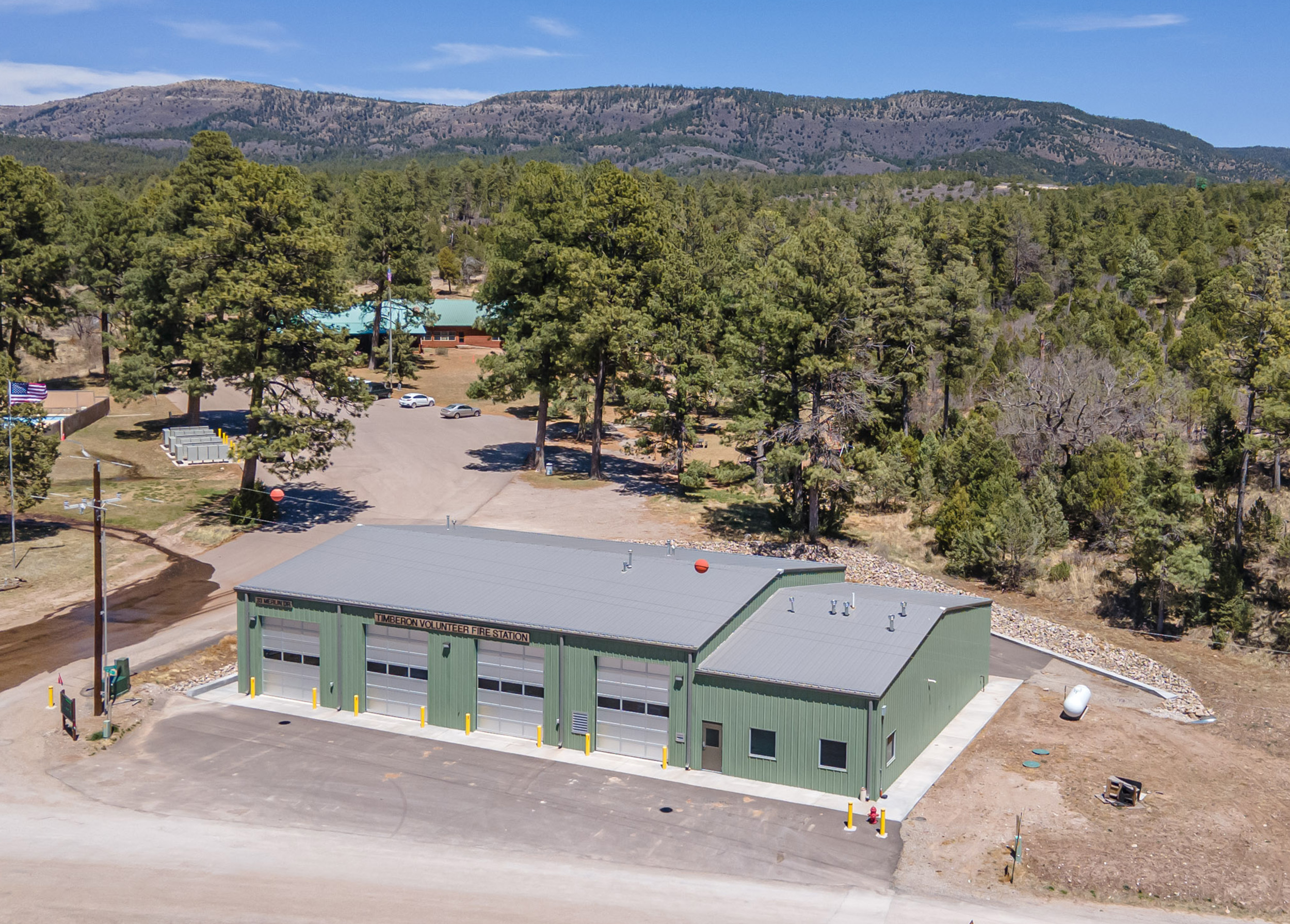 Wilson & Company designed a new fire station under the county’s on-call contract.