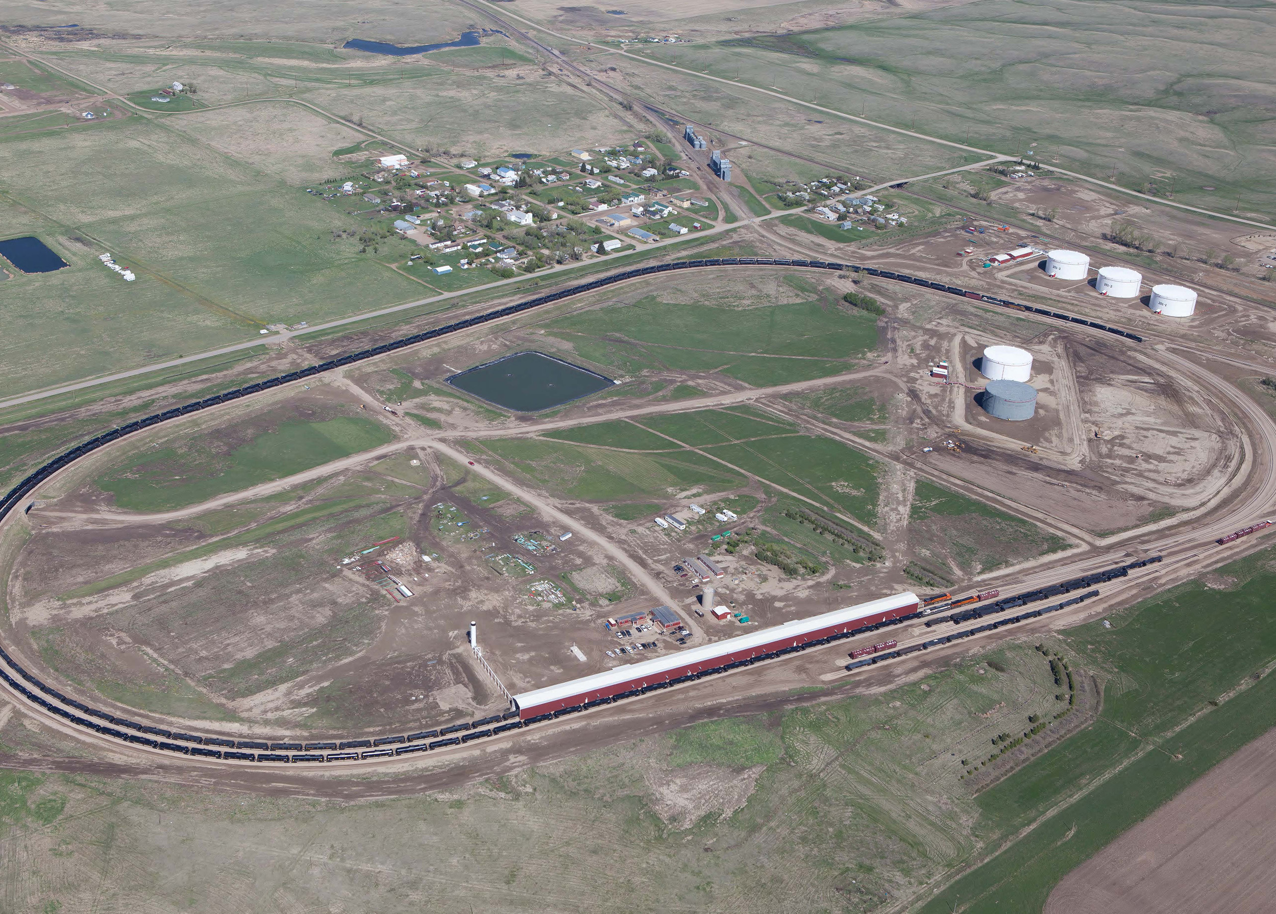 This is the first open-access crude oil marketing facility for the loading of crude oil into a unit train, where it is transported to various refinery locations throughout the US.