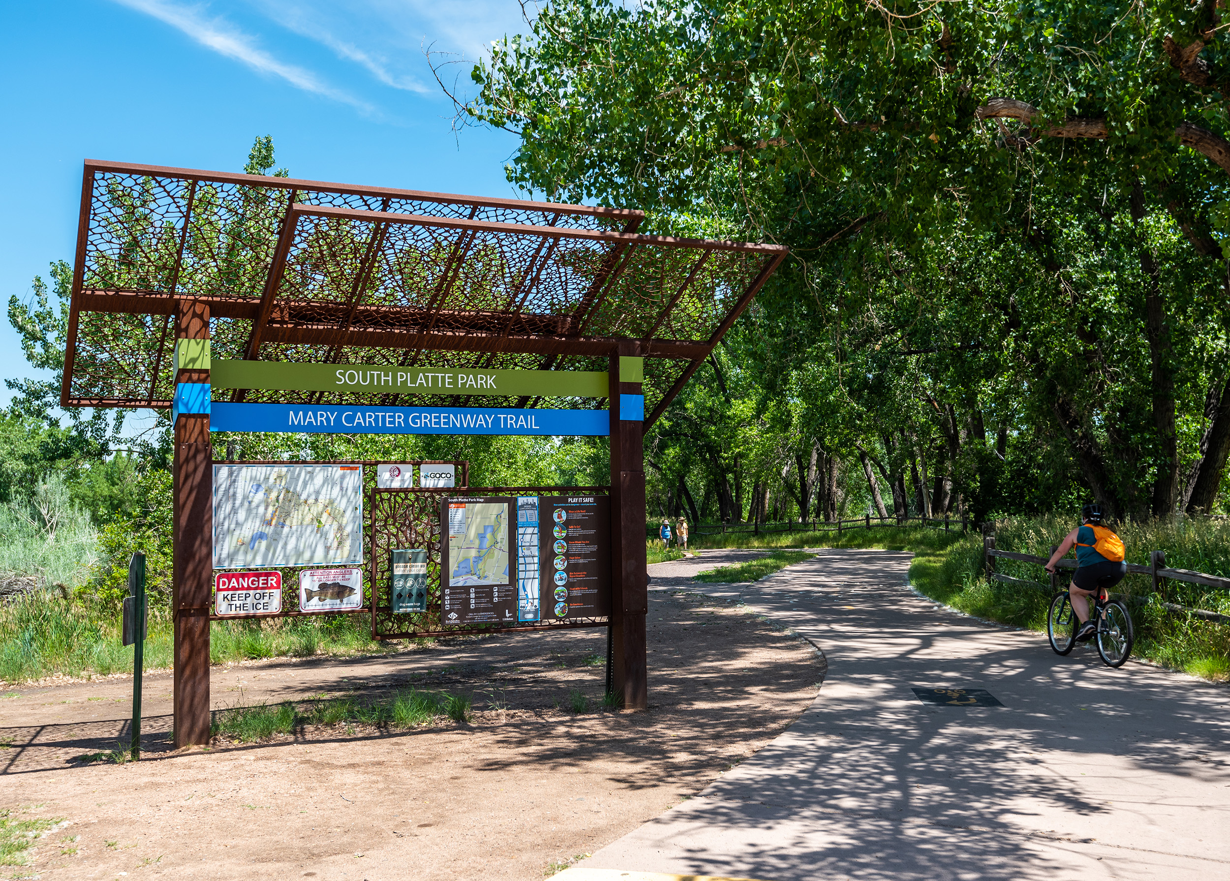 South Platte Park Mary Carter Greenway Trail.