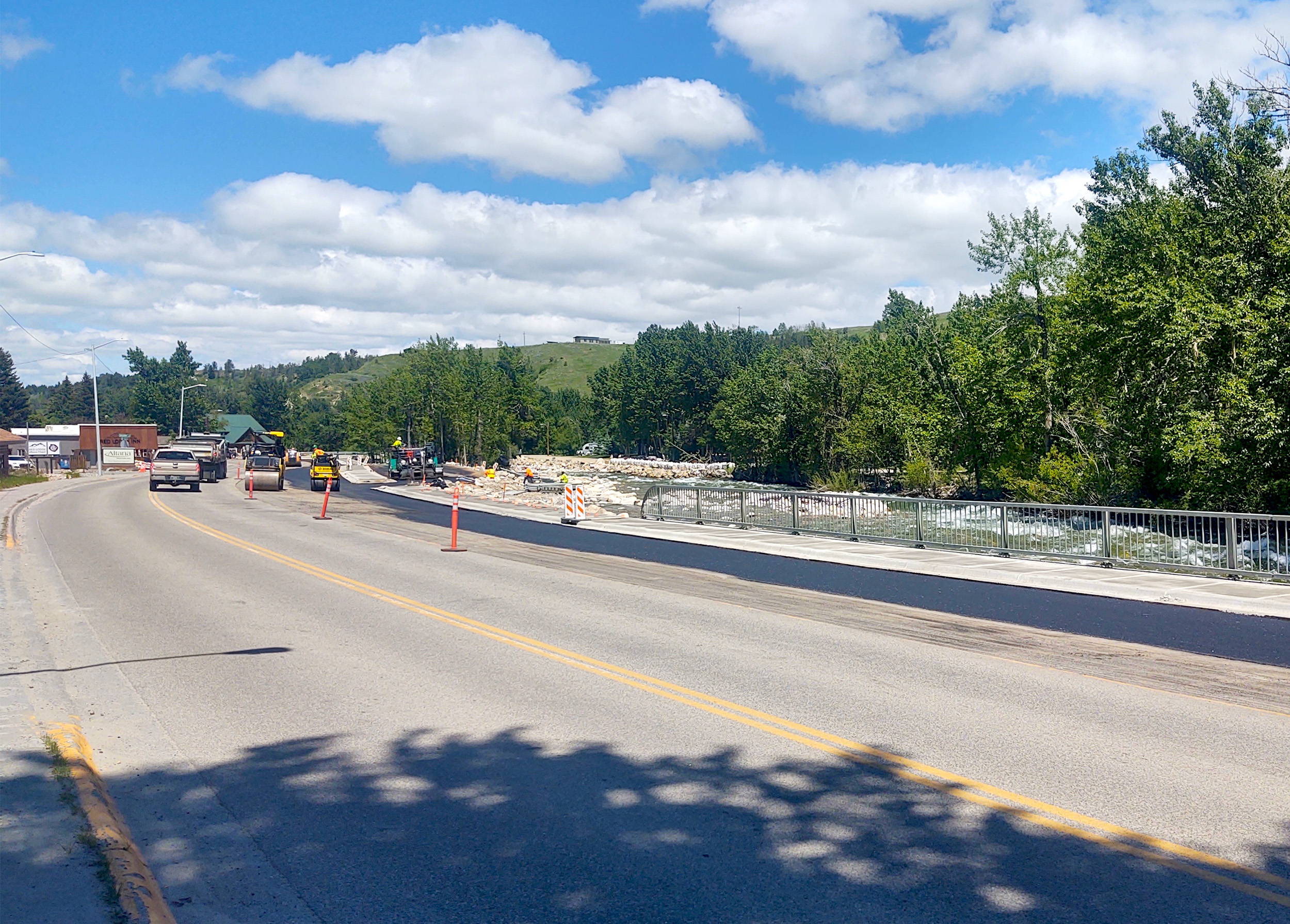 Wilson & Company worked with the Montana Department of Transportation (MDT) to repair highway facilities affected by the June 2022 Rock Creek flooding.