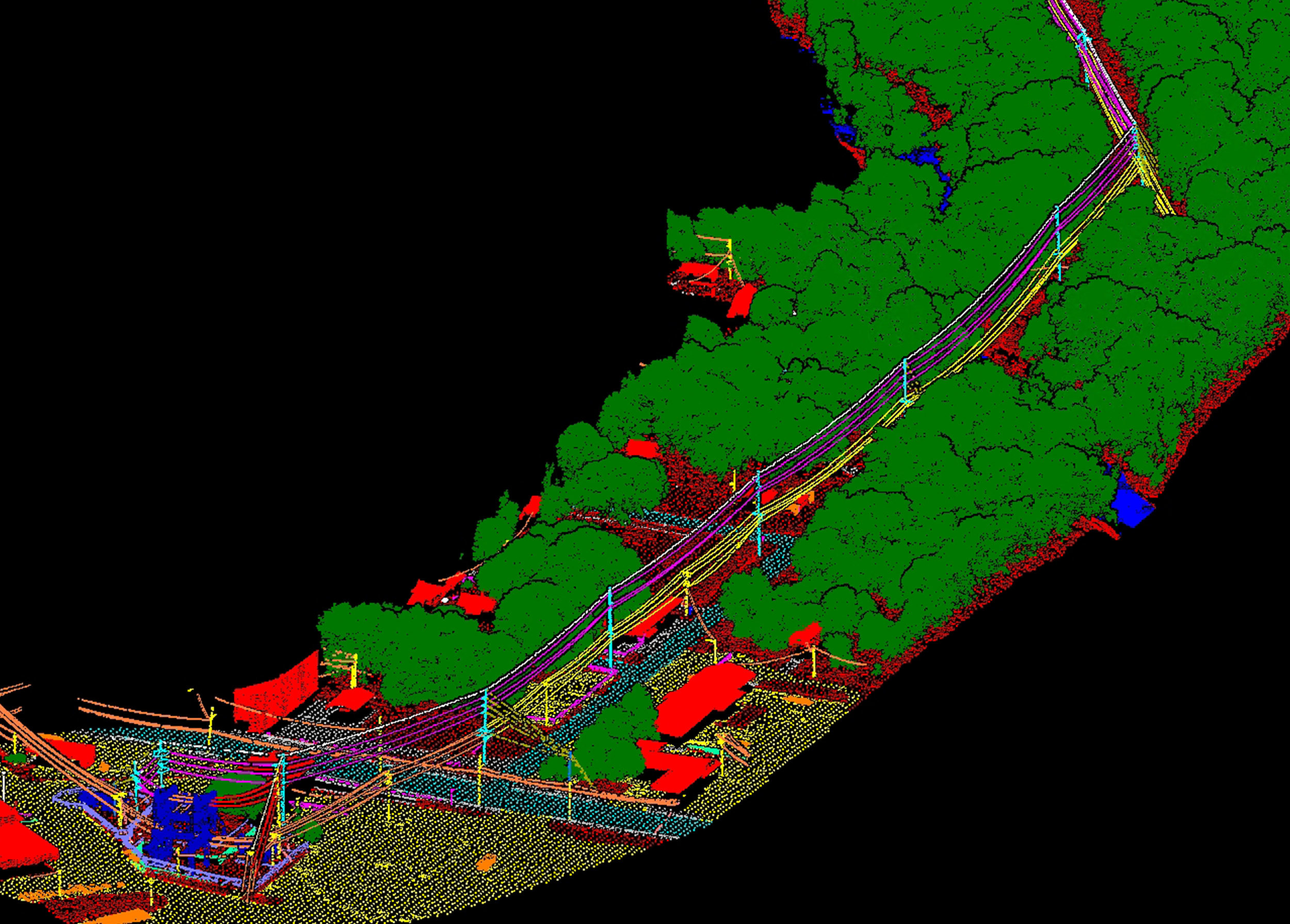 Wilson & Company was commissioned to capture high-density aerial lidar, aerial imagery, and field survey control to support engineering design.