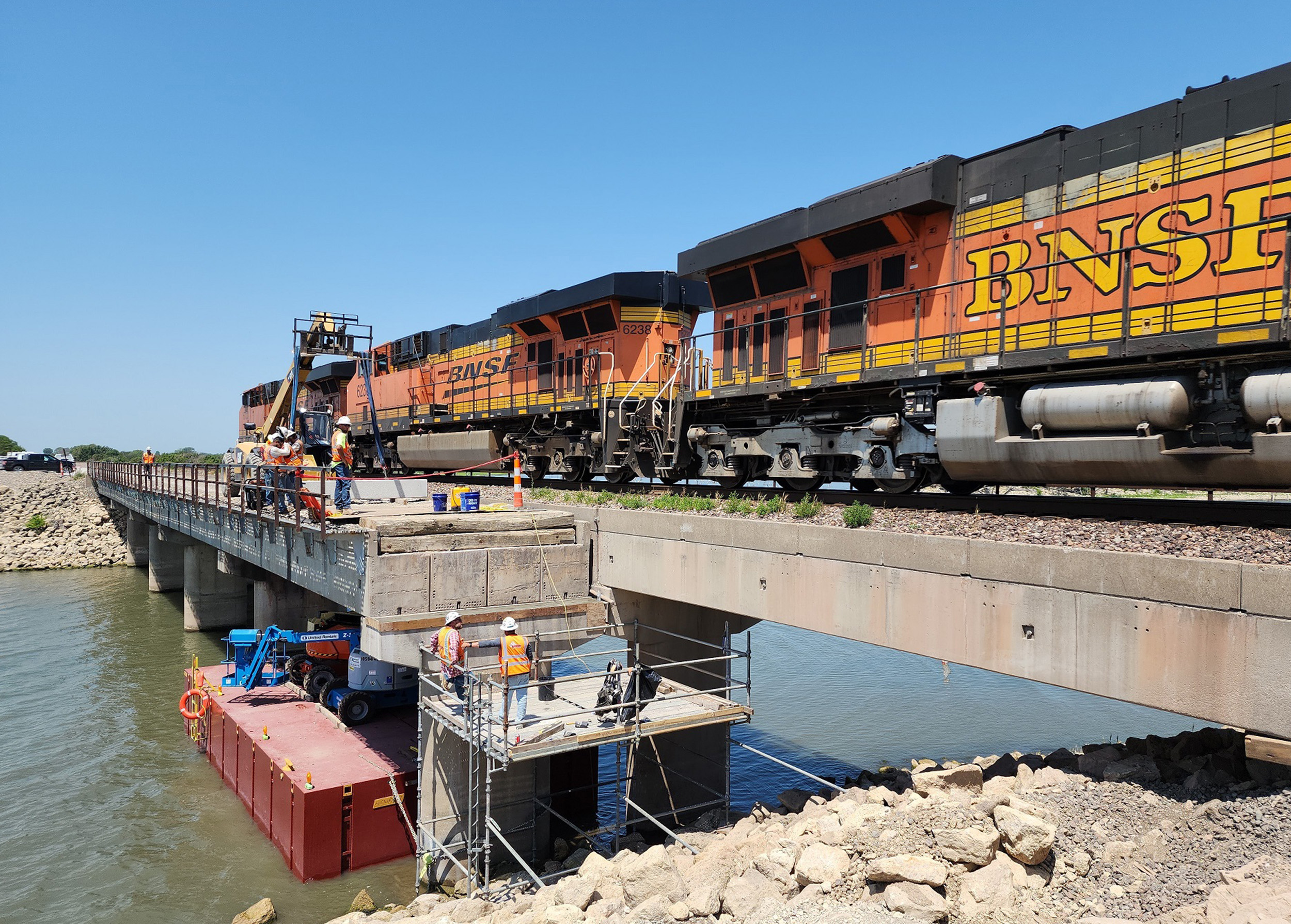 Wilson & Company issued daily and weekly construction reports to BNSF.