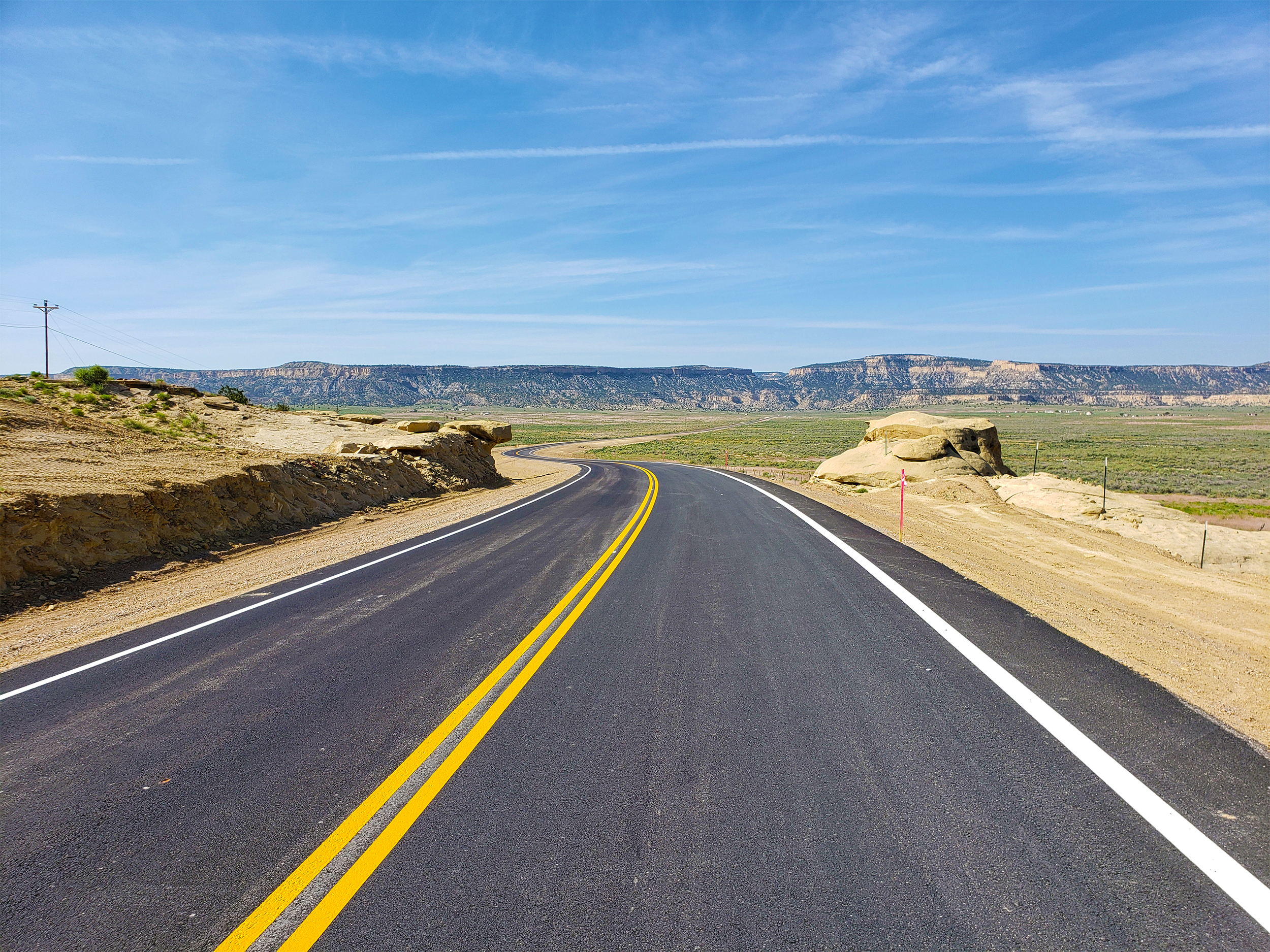 After photo of N-481 looking south.