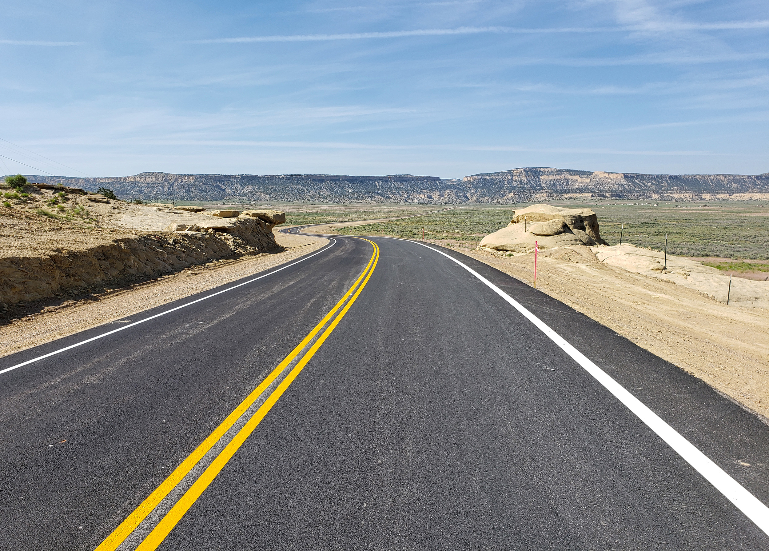 After photo of N-481 looking south.