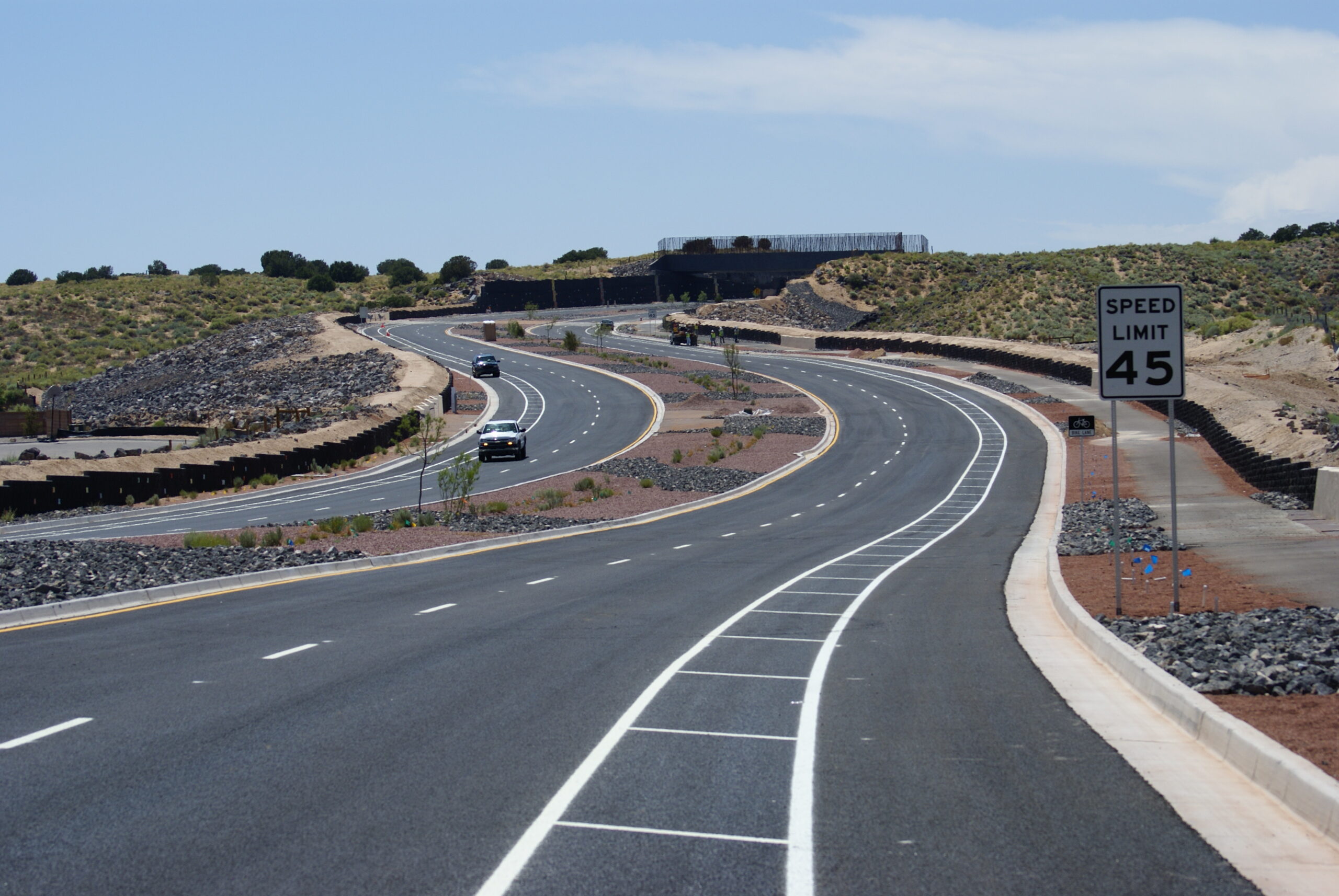 Wilson & Company developed the conceptual design of the Paseo del Norte interchange.