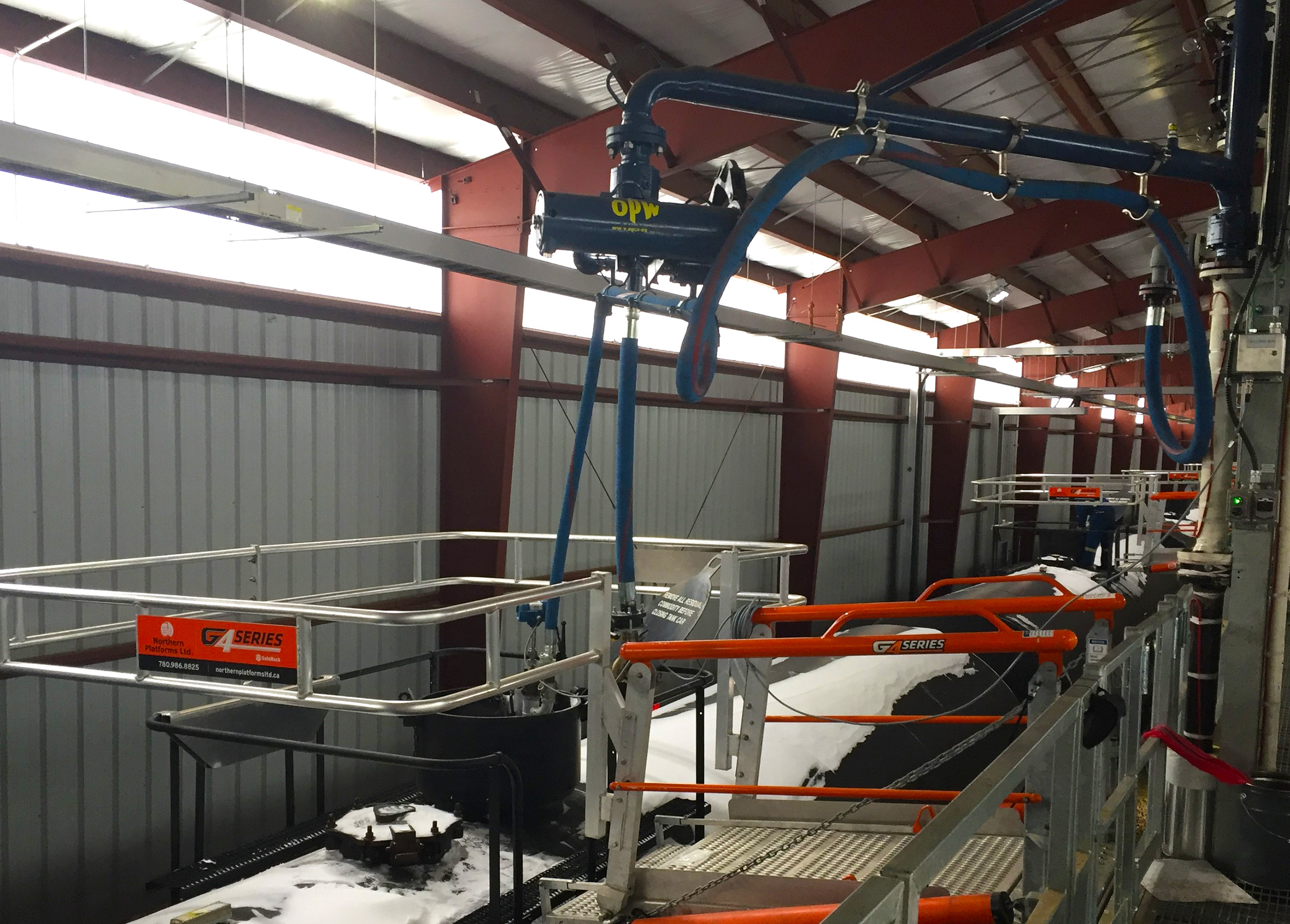 This project increases the crude oil loading capability at Hardisty Crude Terminal.