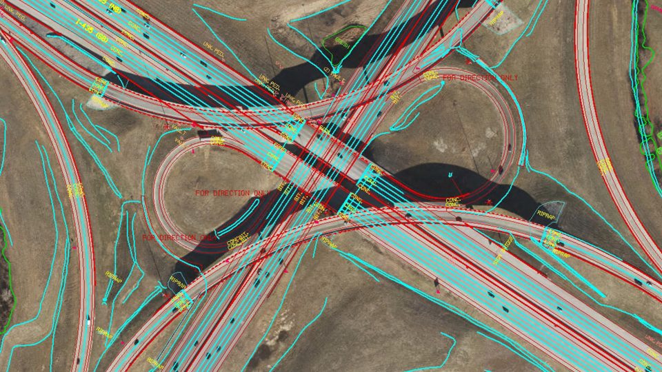 Wilson & Company was contracted to perform aerial and mobile mapping for this 20-mile roadway in support of survey and design.